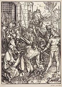 Korsbæringen by Albrecht Dürer