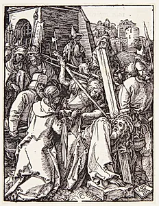 Korsbæringen by Albrecht Dürer