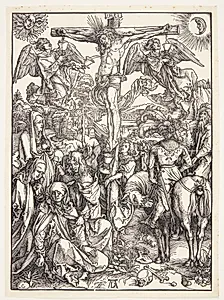 Korsfæstelsen by Albrecht Dürer