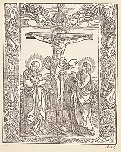 Korsfæstelsen by Albrecht Dürer