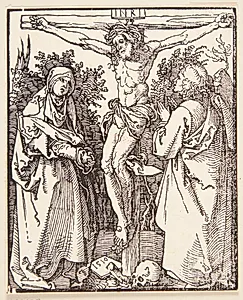 Korsfæstelsen by Albrecht Dürer