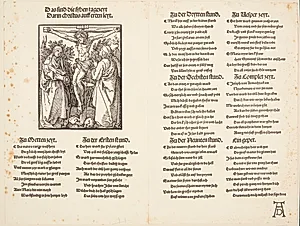 Korsfæstelsen by Albrecht Dürer