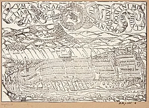 Kort over Bern by Hans Rudolf Manuel Deutsch