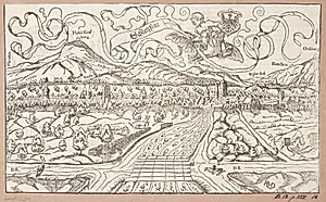 Kort over Schlettstadt by Hans Rudolf Manuel Deutsch