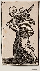 Kostesælger by Melchior Lorck