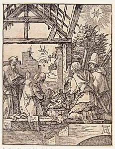 Kristi fødsel by Albrecht Dürer