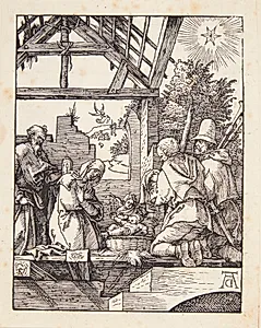 Kristi fødsel by Albrecht Dürer