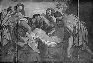 Kristi gravlæggelse by Anthony van Dyck