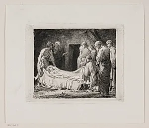 Kristi Gravlæggelse by Carl Bloch