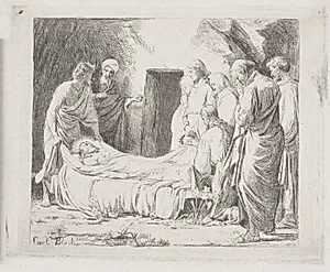 Kristi Gravlæggelse by Carl Bloch