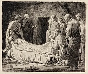 Kristi Gravlæggelse by Carl Bloch