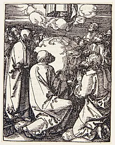 Kristi himmelfart by Albrecht Dürer