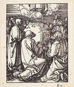 Kristi himmelfart by Albrecht Dürer