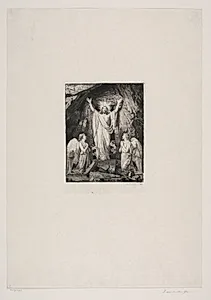 Kristi Opstandelse by Carl Bloch