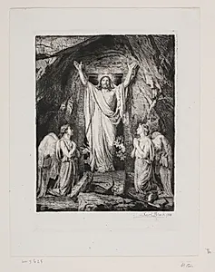 Kristi Opstandelse by Carl Bloch