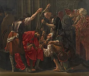 Kristi tornekroning by Hendrick ter Brugghen