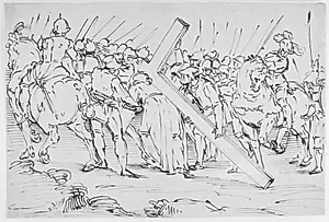 Kristus bærer korset by Ubekendt
