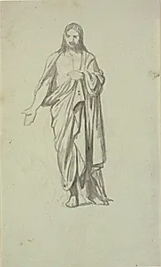 Kristus efter opstandelsen by Wilhelm Marstrand