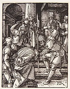 Kristus for Annas by Albrecht Dürer