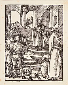 Kristus for Pilatus by Albrecht Dürer