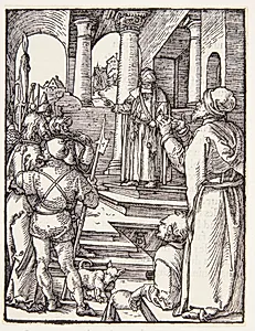 Kristus for Pilatus by Albrecht Dürer