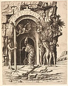 Kristus i de dødes rige by Ubekendt