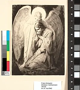 Kristus i Gethsemane by Frans Schwartz
