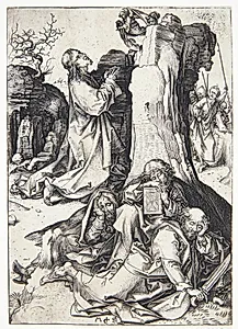 Kristus i Getsemane have by Martin Schongauer