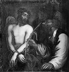 Kristus og soldaterne by Ubekendt