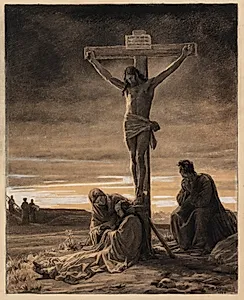 Kristus på Korset by Carl Bloch