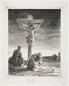 Kristus på korset by Carl Bloch