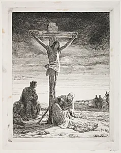 Kristus på korset by Carl Bloch