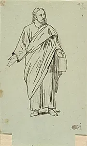 Kristusskikkelse by Wilhelm Marstrand