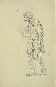 Krøbling. Figurstudier by Wilhelm Marstrand