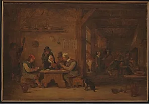 Krostue-interiør by David Teniers (I)