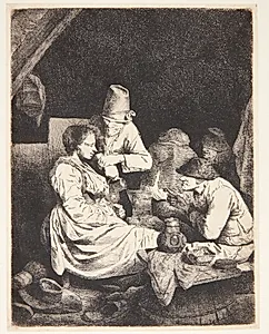 Krostue by Cornelis Pietersz Bega