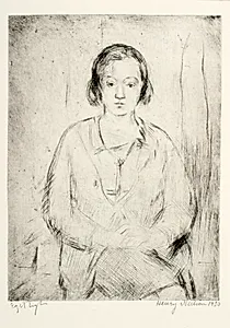 Kunstenerens søster by Henry Nielsen