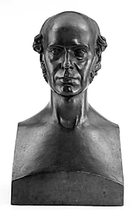 Kunsthistorikeren N.L. Høyen by H.W. Bissen
