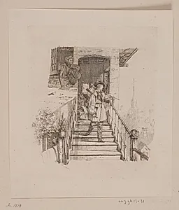 Kunstnerens flyttedag by Sophus Schack