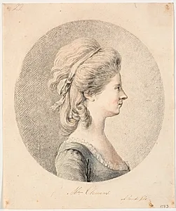 Kunstnerindens selvportræt by Marie Jeanne Clemens