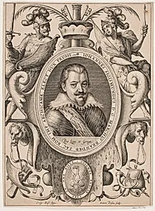 Kurfyrste Johan Sigismund af Brandenburg by Simon de Pas