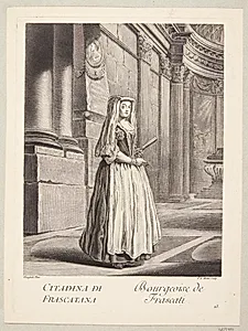 Kvinde fra Frascati (Bourgeoise de Frascati)