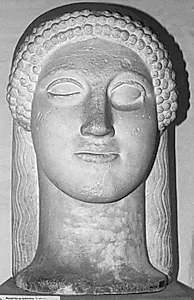 Kvinde, Ludovisi gudinden by Ubekendt