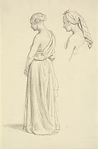 Kvindestudier by Wilhelm Marstrand