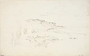 Kysten ved Bovbjerg by Dankvart Dreyer