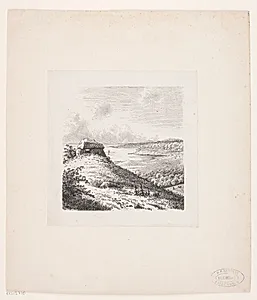 Kystlandskab med Dysse by H.P. Hansen