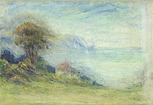Kystlandskab ved Etretat (?) by Claude Emile Schuffenecker