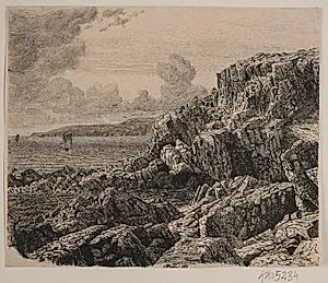 Kystparti fra Bornholm by Vilhelm Kyhn