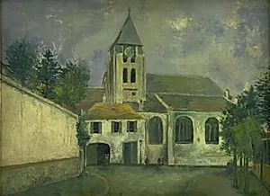 L'église de Groslay by Maurice Utrillo