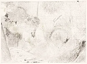 L'intime by Edgar Degas